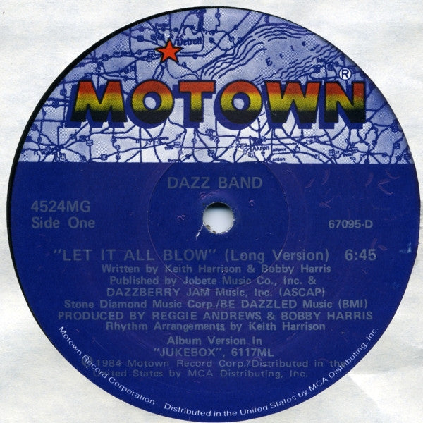 Master Release: Let It All Blow by Dazz Band