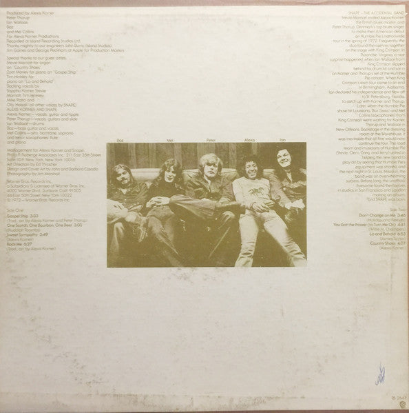 Release: The Accidental Band-Vinyl-US-1973-BS 2647-1719996