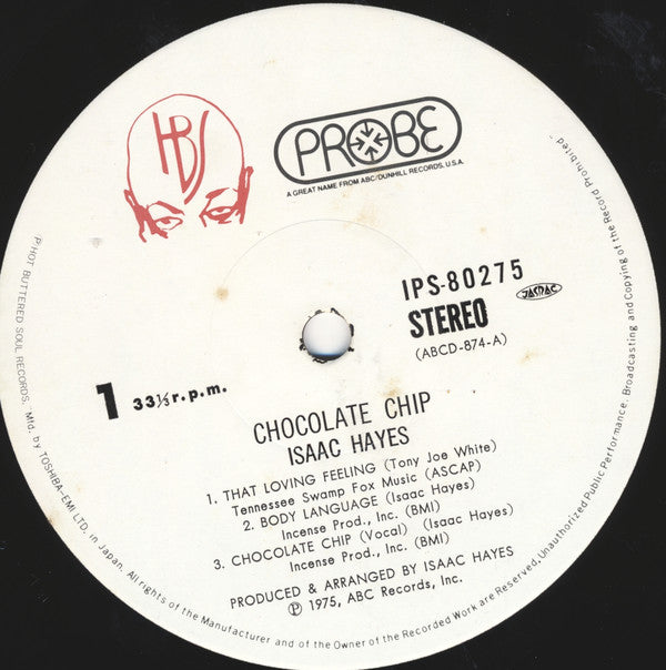 Master Release: Chocolate Chip by Isaac Hayes