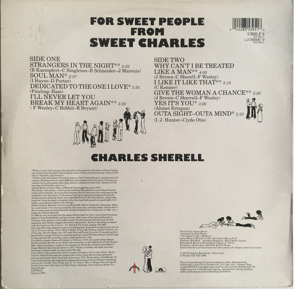 Master Release: For Sweet People by 'Sweet' Charles Sherrell