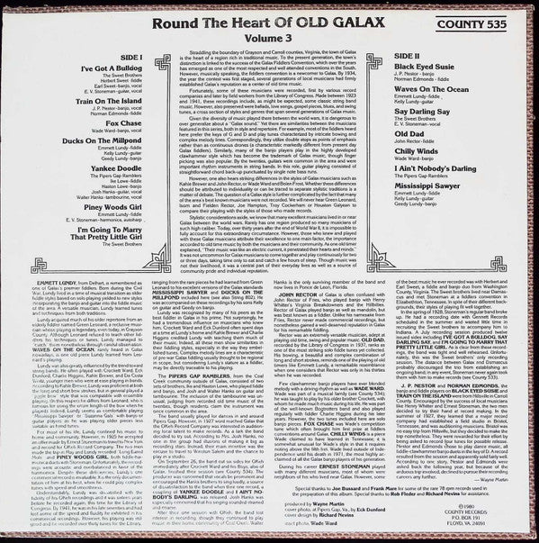 Release: Unknown Release-Vinyl-US-1980-535-4054005