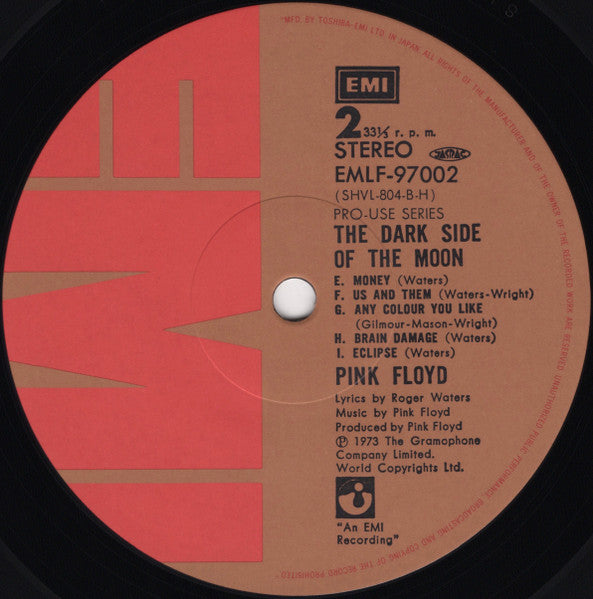 The Dark Side Of The Moon = 狂気