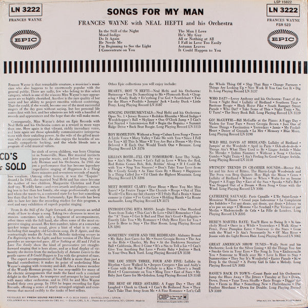 Songs For My Man
