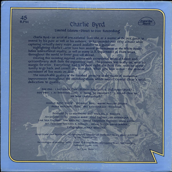 Release: Direct Disc Recording-Vinyl-US-1977-CCS 8002-1266615