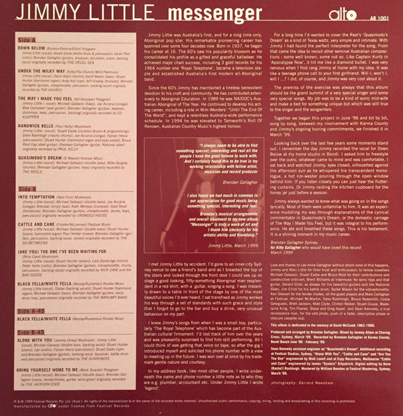 Master Release: Messenger by Jimmy Little