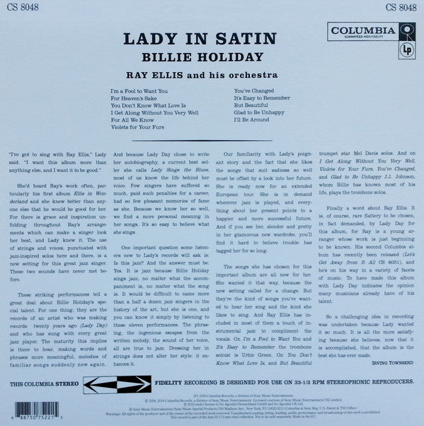 Lady In Satin