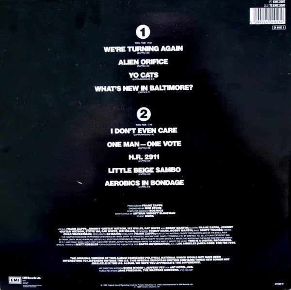 Frank Zappa Meets The Mothers Of Prevention (European Version)