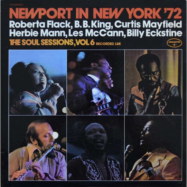 Release: Newport In New York '72 - The Soul Sessions, Vol. 6-Vinyl-US-1972-CST 9028, 9028-8932911