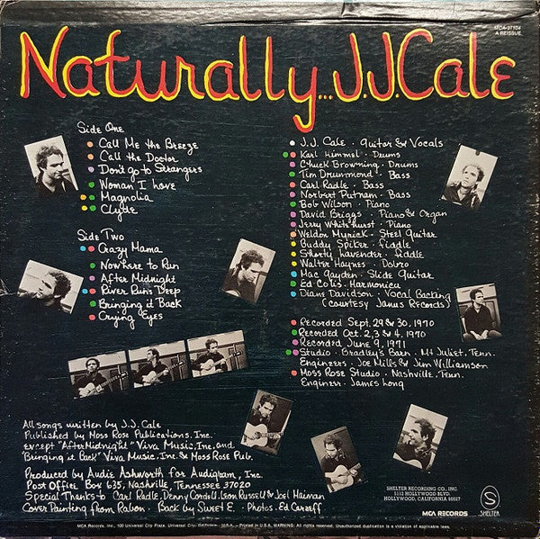 Master Release: Naturally by J.J. Cale