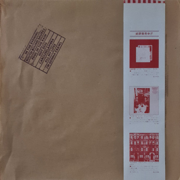 Release: In Through The Out Door-Vinyl-Japan-1979-P-10726N-4427539