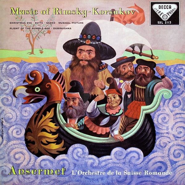 Release: Music Of Rimsky-Korsakov-Vinyl-UK-1959-SXL 2113, SXL.2113-4045573