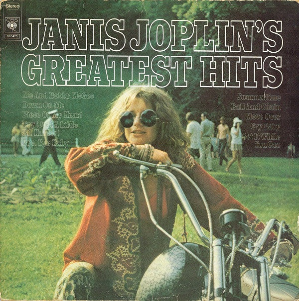 Release: Janis Joplin's Greatest Hits-Vinyl-Europe-None-S 65470, CBS S 65470, CBS 65470, KC 32168-6183197