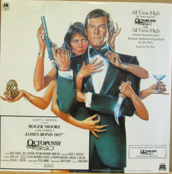 Release: All Time High (The Theme Song From Octopussy)-Vinyl-Japan-1983-AMP-762-7749759