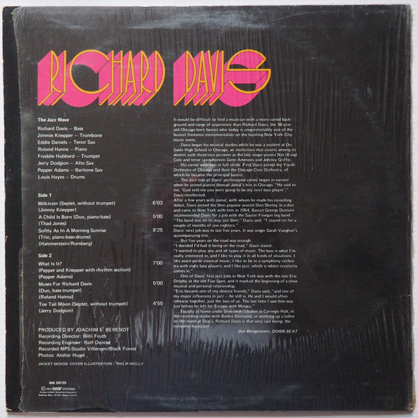 Release: Muses For Richard Davis-Vinyl-US-1973-MB 20725, MB 20725-3059593
