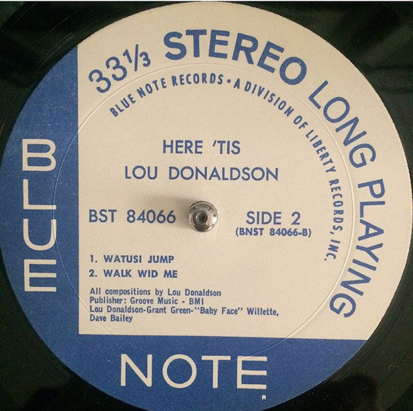 Release: Here 'Tis-Vinyl-US-1967-BST-84066-6452719