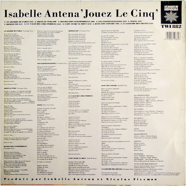 Master Release: Jouez Le Cinq by Isabelle Antena