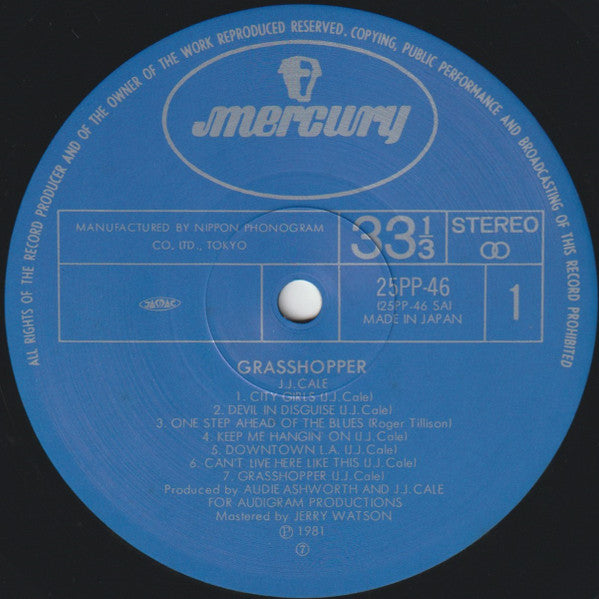 Release: Grasshopper-Vinyl-Japan-1982-25PP-46-4060776