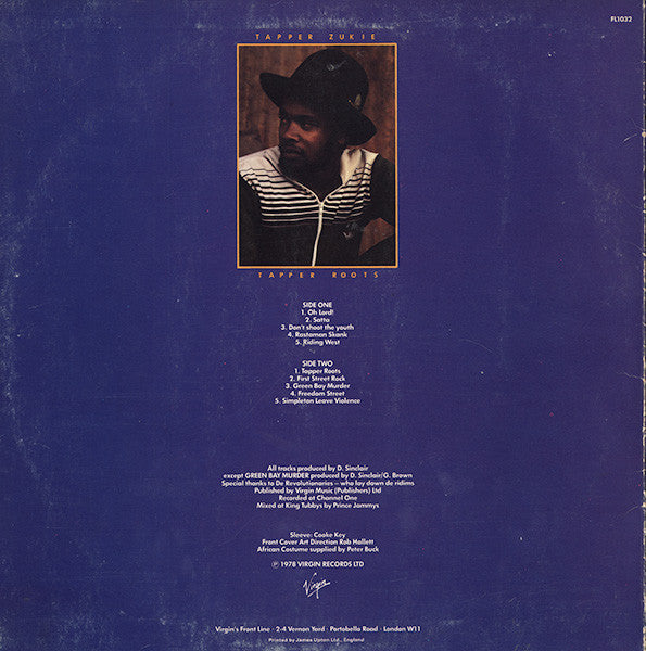Release: Tapper Roots-Vinyl-UK-1978-FL1032, FL 1032-1255823