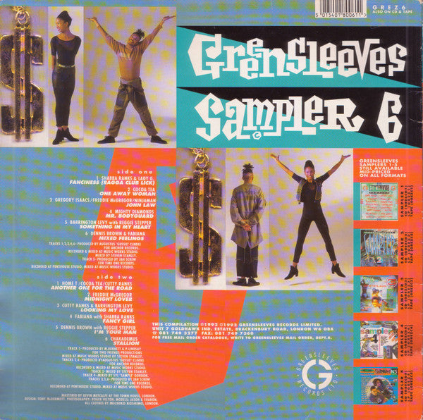 Master Release: Greensleeves Sampler 6 by Various