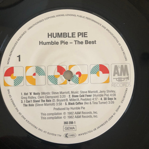 Master Release: The Best by Humble Pie