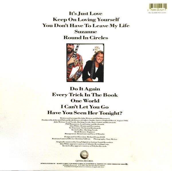 Release: Wetton / Manzanera-Vinyl-Canada-1987-XGHS 24147-2159039
