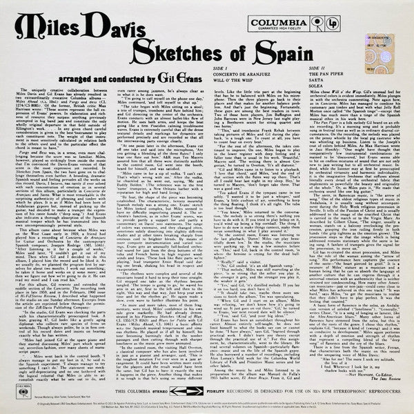 Release: Sketches Of Spain-Vinyl-Italy-2012-none-3930850