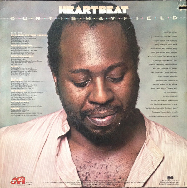 Master Release: Heartbeat by Curtis Mayfield