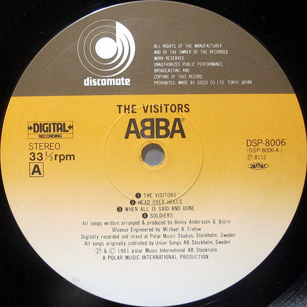 The Visitors = ザ・ビジターズ