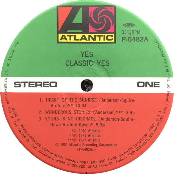 Classic Yes