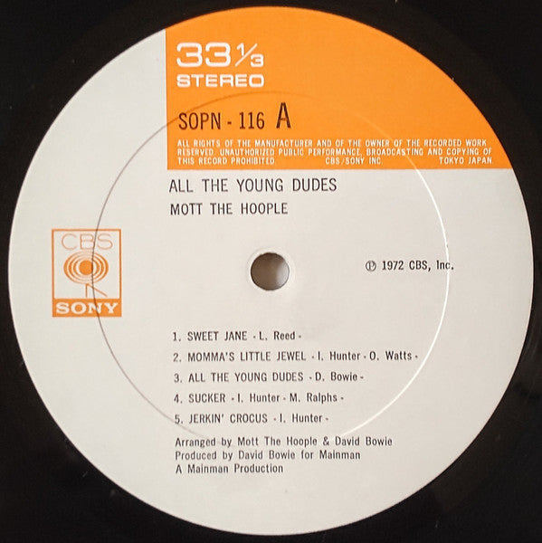 All The Young Dudes