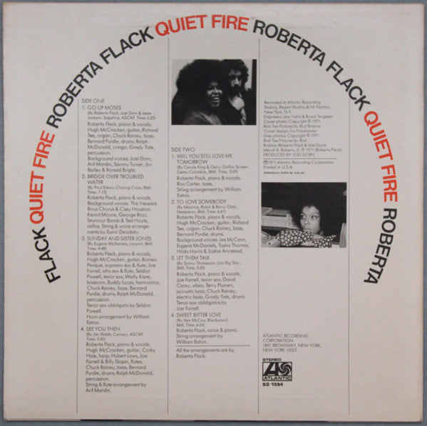 Master Release: Quiet Fire by Roberta Flack