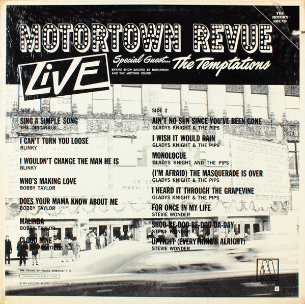 Release: Motortown Revue Live-Vinyl-US-None-M5-174V1-9174917