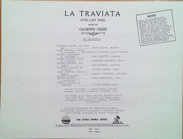 Release: La Traviata-Vinyl, Box Set-US-None-S-425/3, S-425/3-8438919