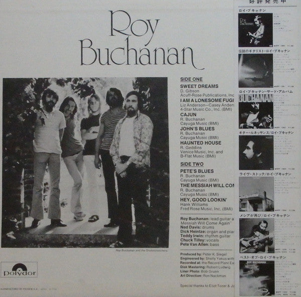 Release: Roy Buchanan-Vinyl-Japan-1977-MPF 1060-8258161