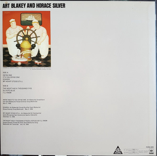 Release: Art Blakey And Horace Silver-Vinyl-Japan-1981-FCPA 609-6553115