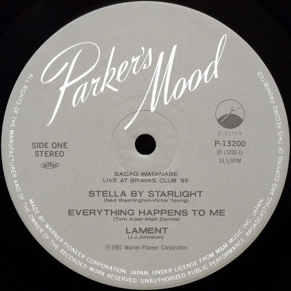 Parker's Mood - Sadao Watanabe Live At Bravas Club '85