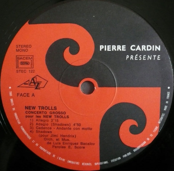 Release: Concerto Grosso Per I New Trolls-Vinyl-France-1972-STEC 122, STEC 122-2327474