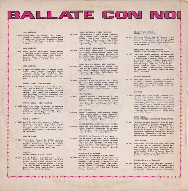 Release: Adel Valentine-Vinyl-Italy-None-LPS 6012-3895389