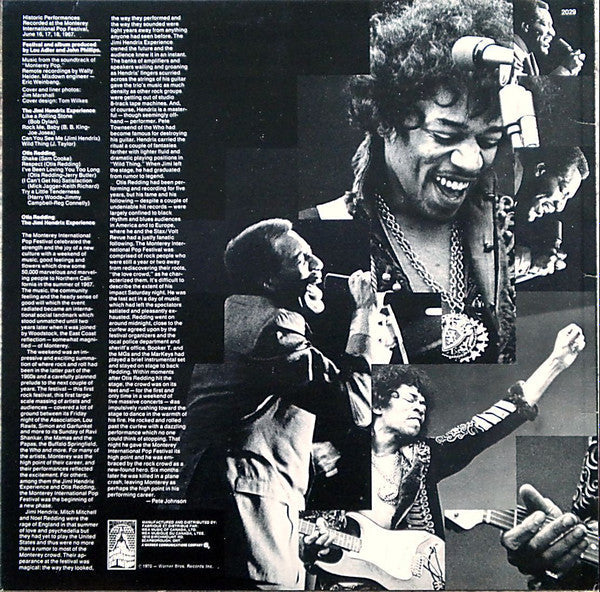 Release: Historic Performances Recorded At The Monterey International Pop Festival-Vinyl-Canada-1979-2029, MS 2029, MS 2029 (RE 1)-8061122