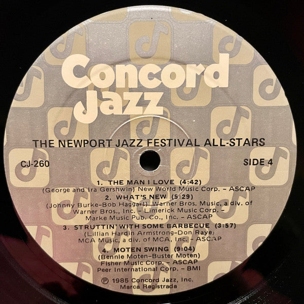 The Newport Jazz Festival All-Stars