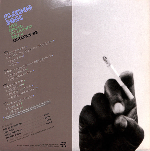 Master Release: Freedom Song (The Oscar Peterson Big 4 In Japan '82) by The Oscar Peterson Big 4