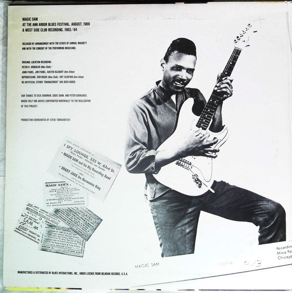 Master Release: Magic Sam Live by Magic Sam