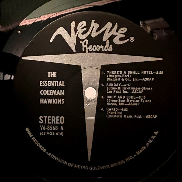 Release: The Essential Coleman Hawkins-Vinyl-US-1964-V6-8568-2590618