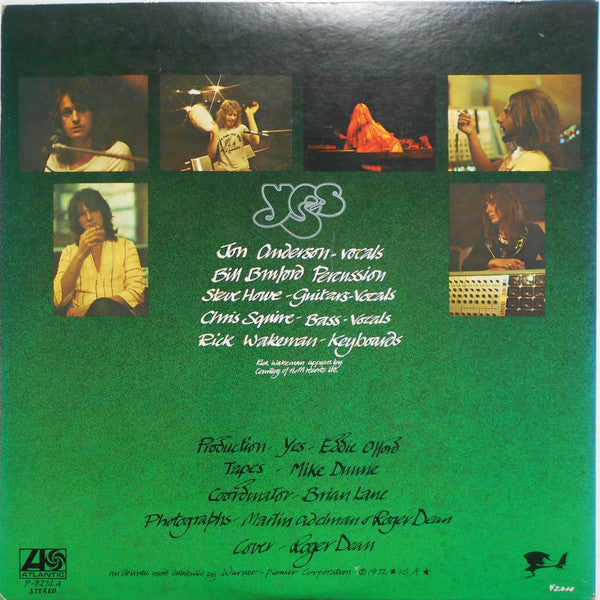 Release: Close To The Edge-Vinyl-Japan-1974-P-8274A-8707319