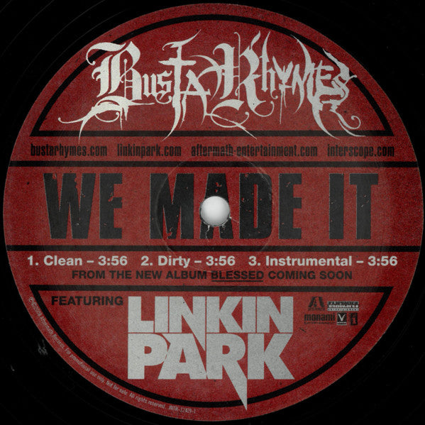 Master Release: We Made It by Busta Rhymes