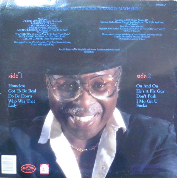 Master Release: Take It To The Streets by Curtis Mayfield
