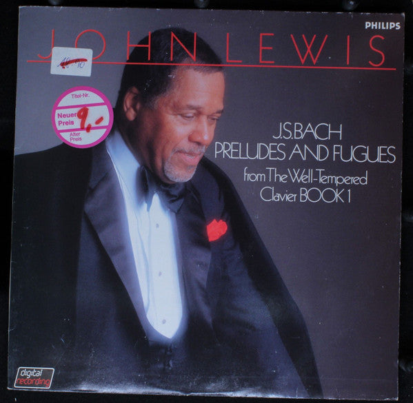Release: J.S. Bach Preludes And Fugues From The Well-Tempered Clavier Book 1-Vinyl-Netherlands-1985-824 381-1-8045216