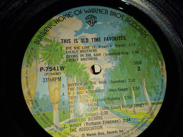This Is Old Time Favorites (The Warner Bros Music Show)