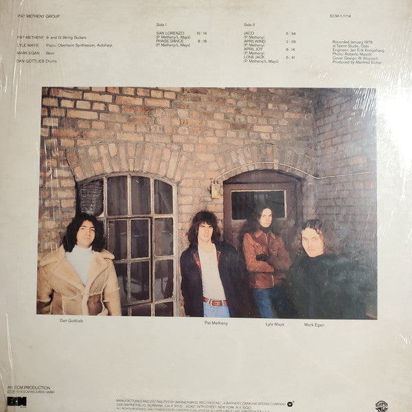 Release: Pat Metheny Group-Vinyl-US-1978-ECM-1-1114-1305490