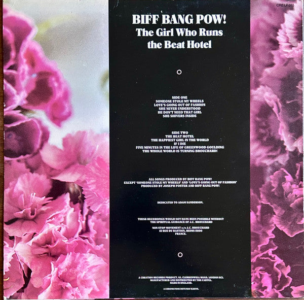 Master Release: The Girl Who Runs The Beat Hotel by Biff Bang Pow!